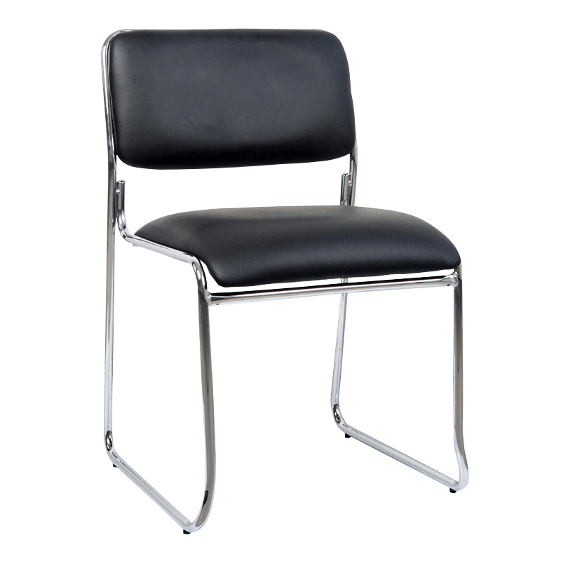 مقعد جلدي بسيط منخفض الظهر للاستقبال (Y-1834)