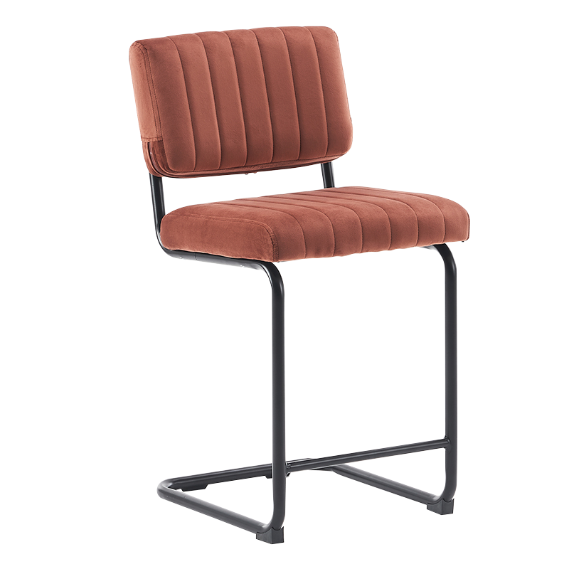 كراسي البراز ذات الارتفاع المنخفض من Camel Velvet (Y-C02)