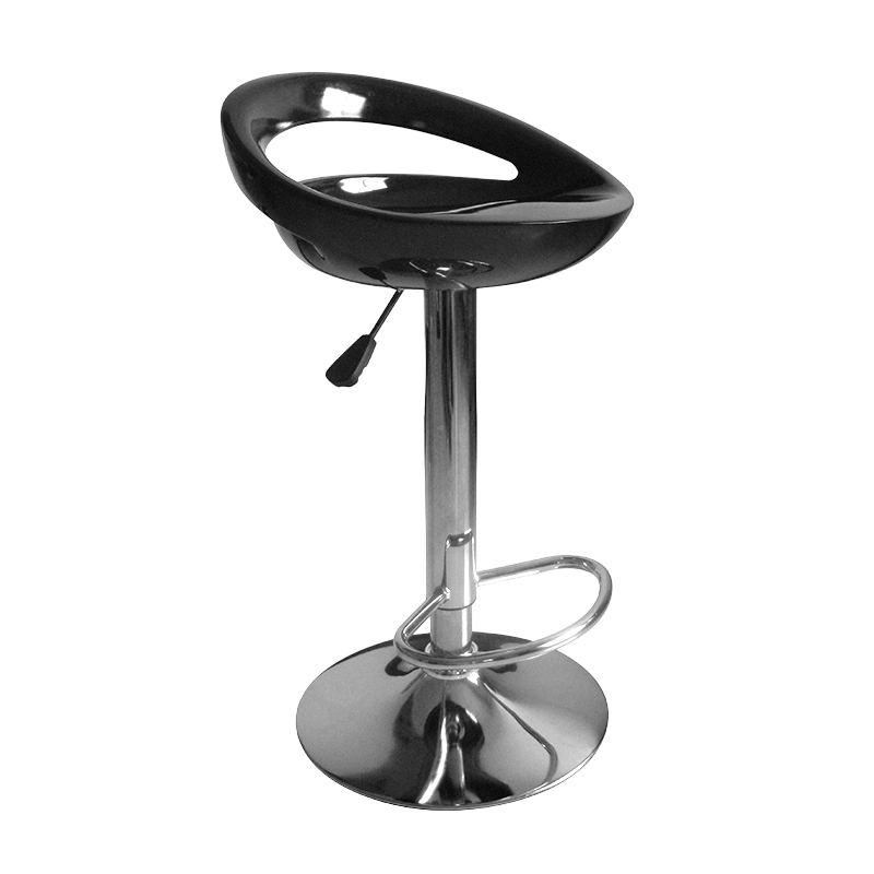 أسود ABS البلاستيك منخفض الظهر دوار رفع بار البراز كرسي (GY-914)