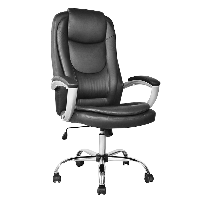 كرسي مكتب تنفيذي عالي الظهر مع مسند ذراع مبطن (M-6123)
